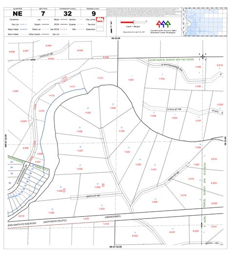 Snohomish County, WA Assessor Maps Selection