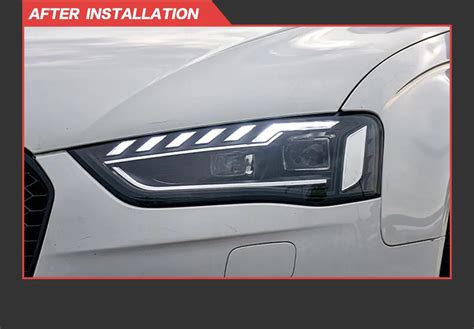 Car Styling Head lamp light for Audi A4 Headlights 2013-2016 A4 B8 LED ...