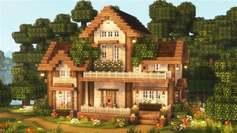 Cute Cottagecore Minecraft House Tutorial 的图像结果