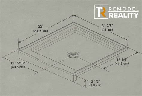 Shower Pan Sizes: Everything You Need to For Your Bathroom Remodel Know ...