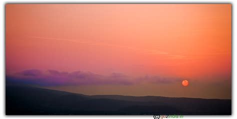 go2india.in : Sun rise in Gangavaram beach Visakhapatnam