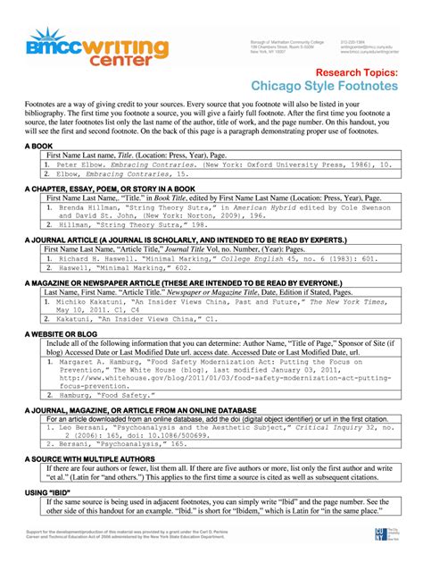 Image result for How to Use Footnotes