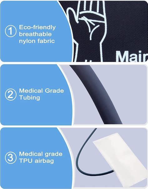 Large Blood Pressure Cuff for Omron BP Monitor | 22-42CM Reusable Replacement | Fits Big Arms 8. ...