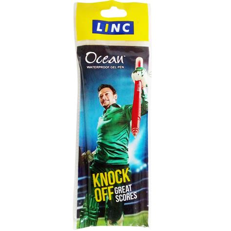 Linc Ocean Gel Pen - Pack of 5, Black : Amazon.in: Office Products