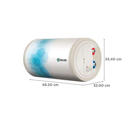 Buy AO Smith 15 Litres 3 Star Horizontal Storage Water Geyser with ...
