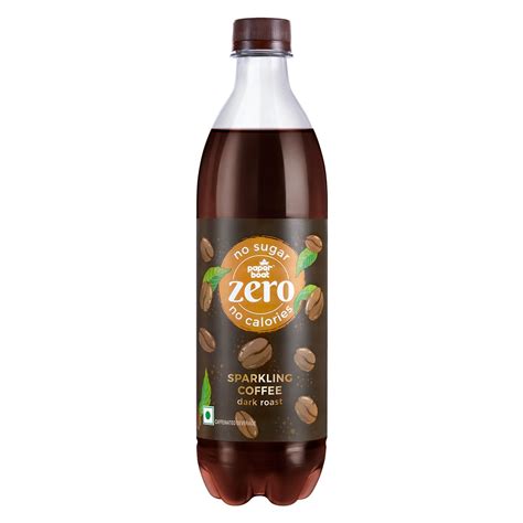 Paper Boat Sparkling Coffee, 600ml | Dark Roast Coffee I Caffeinated ...