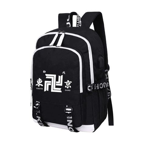 Buy Taicanon Animey Tokyo Revengers Cosplay Manjiro Laptop Backpack ...