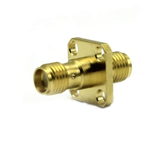 RS PRO | RS PRO 30-506 Series Flange Female/Female SMA, 50 Ω, Right ...
