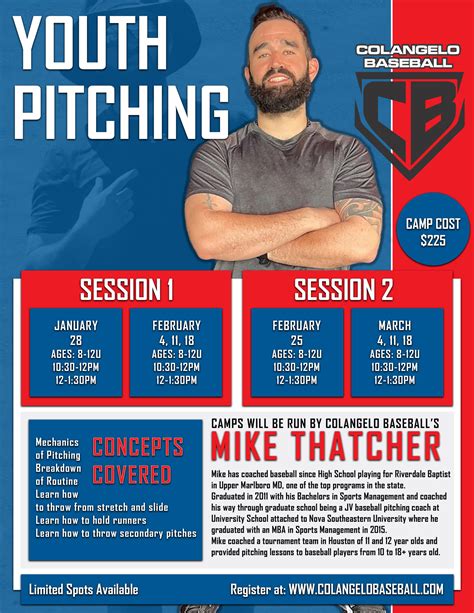 Image result for Pitching Lessons Flyer
