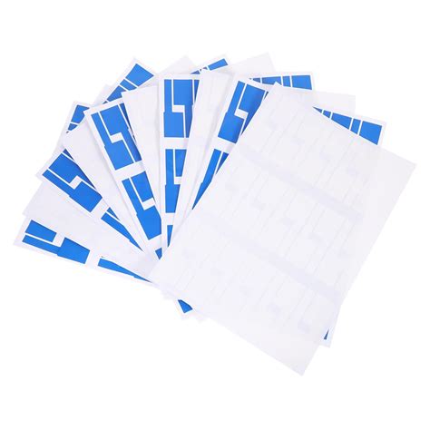 NEE 10 Sheets Cable Labels Tags Write on Wire Labels Adhesive Cable ...