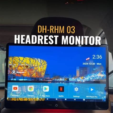 DH-RHM 03 Headrest Monitor (14", 3GB + 32GB ) – CARPLUS