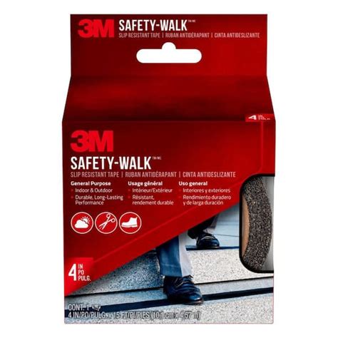 3M 4 in. x 15 ft. Safety Walk Step and Ladder Tread Tape 7636NA - The ...