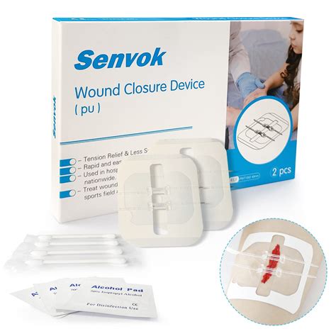 Buy Butterfly Bandaids for Wound Closure, 2 Pcs Zip Stitch Wound ...