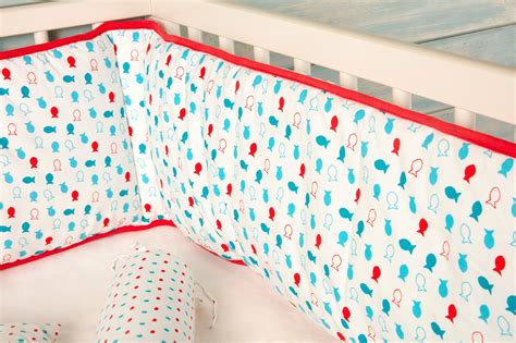 Fishy Pop - Bumper Pad Set – MOMZJOY.COM