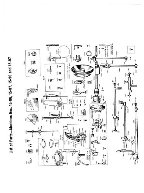 Image result for Singer Sewing Machine Model 15 Manual