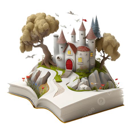 Castle Fairy Tale Book Illustration, Castle, Book Of Fairy Tales ...
