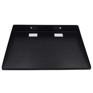 SHUCHI Essentials Premium 12X10 Metal Black Floating Wall Shelf - Wall ...