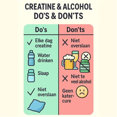 Creatine en alcohol: gaat dat samen of breek je je progressie ...