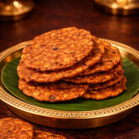 Ribbon Seeval (Thattai) – Crispy South Indian Snack | Nagercoil Chips