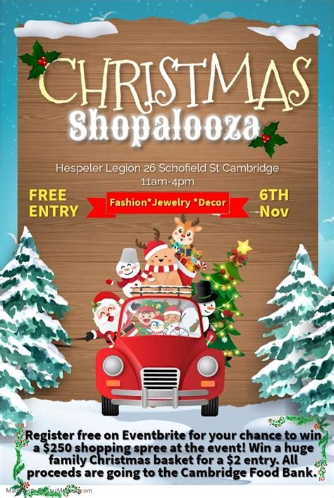 Christmas Shopalooza, 26 Schofield St, Cambridge, 6 November 2022 ...