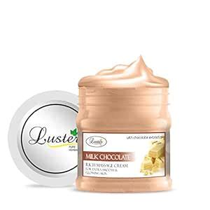 Luster Milk Chocolate Rich Facial Massage Cream | Instant Glow & Skin ...