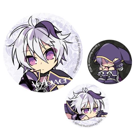 v flower缶バッジセット(3種) (v4デザイン) | gynoid official store | ガイノイドオフィシャルストア