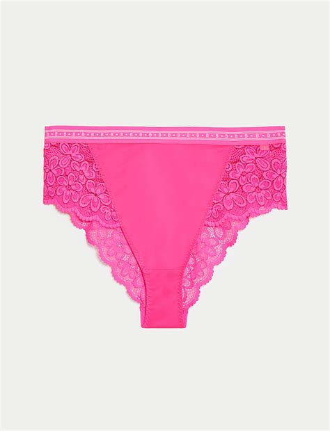Buy Cleo High Waisted Brazilian Knickers at Marks & Spencer