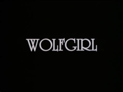 Wolf Girl (2001)