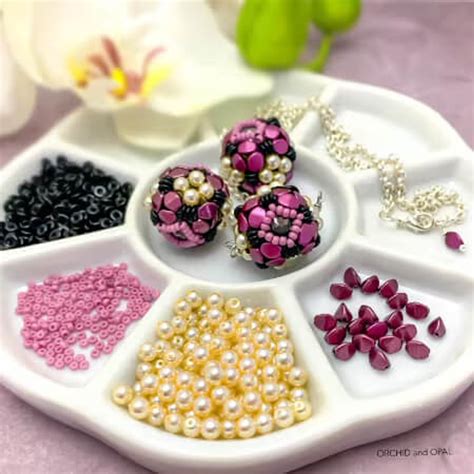 Bead Tutorial Floral 的图像结果