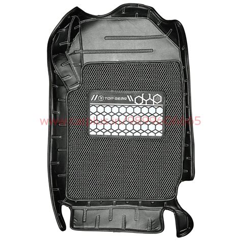 Top Gear 4D Rody HC Leatherite Car Mats for Hyundai Verna IV-AT - Blac ...