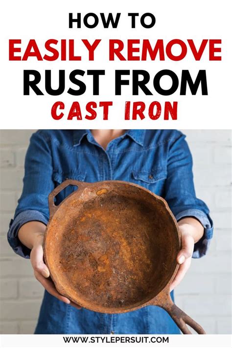 Image result for Remove Rust From Cast Iron Cookware