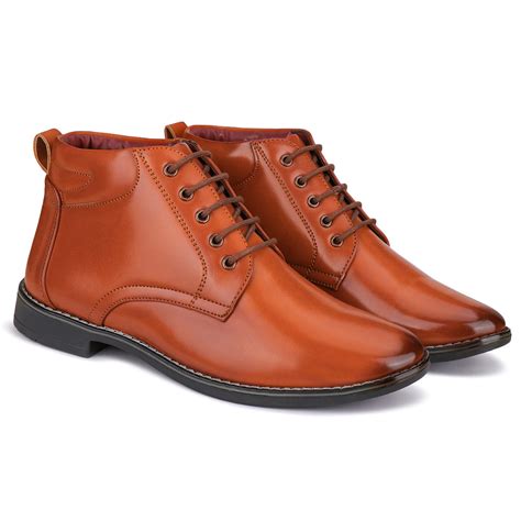 Buy Leather Boots for Men Online at Best Prices in India | Boot Shoes ...