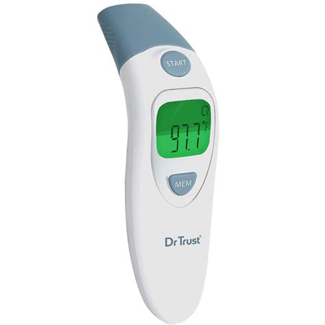 Dr Trust (USA) Clinical Digital Instascan Forehead Ear Infrared ...