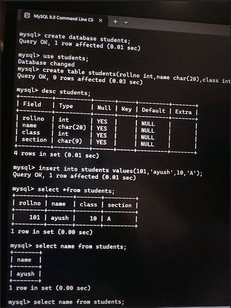 Image result for First SQL Program