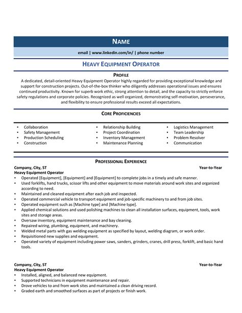 Heavy Equipment Manager Job Description at Pete Otter blog