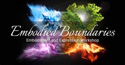 Embodied Boundaries - Feeling into your boundaries at the time of year ...