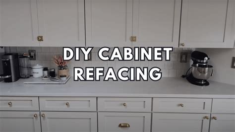 DIY Cabinet Refacing