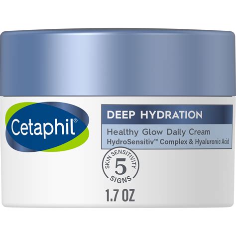 Cetaphil Comfort Rich Hydrating Day Facial Cream, 48 Hour Moisturizer ...