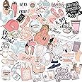 True Flair (Pack of 120) Aesthetic Laptop Stickers for Journal Supplies ...