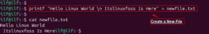 Image result for Create a Fil Code in Linux