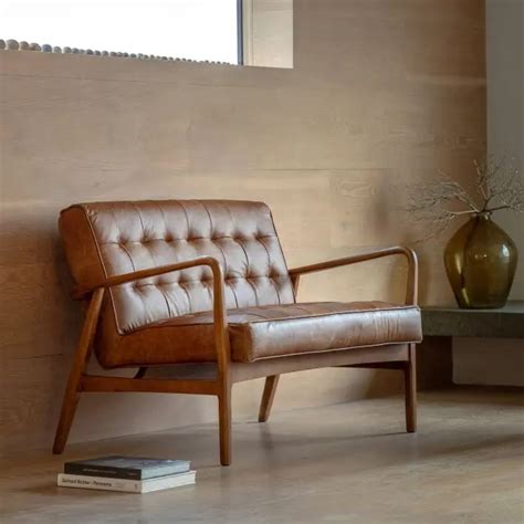 Humber Vintage Brown Leather 2 Seater Sofa — Trafalgar Furniture