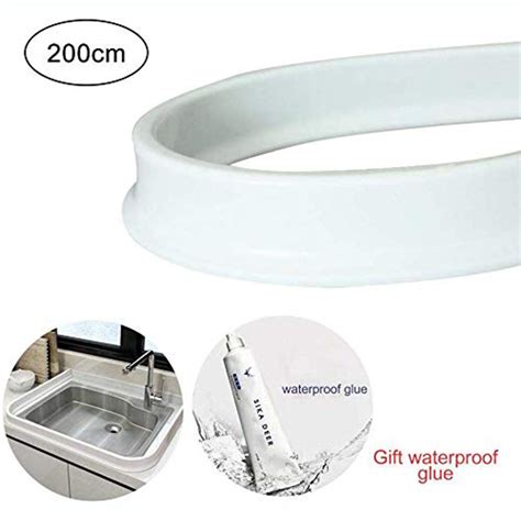 Buy Collapsible Threshold Water Dam,Self Adhesive Silicone Bath Shower ...