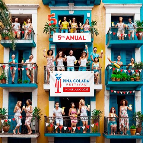 Piña Colada Festival 2025, Plaza San José, Viejo San Juan, 11 July to ...