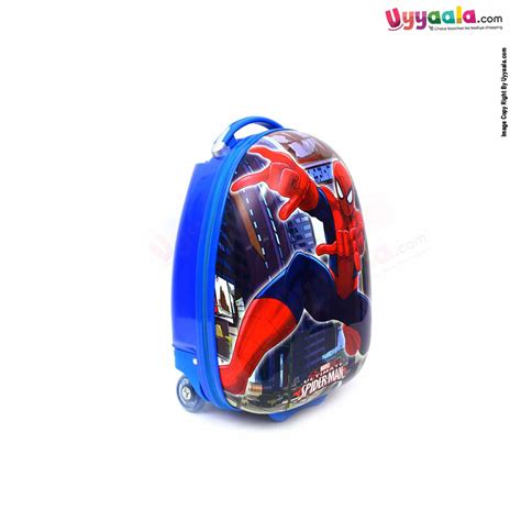 Travel Trolley Bag for Kids with Marvel Ultimate Spider Man Print 17 I