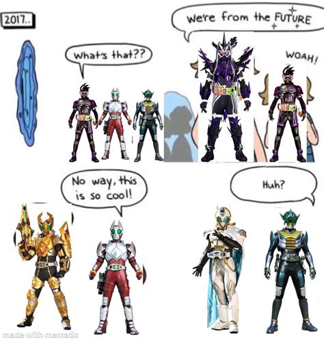Kamen Rider Outsiders in a nutshell : r/KamenRider