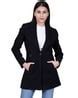 Buy BLACK Jackets & Coats for Women by comfy sparrow Online | Ajio.com