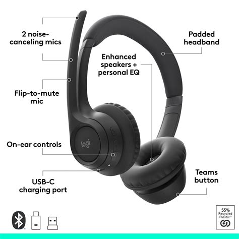 Logitech Zone 305 Headset Microsoft 981-001450 | PC-Canada