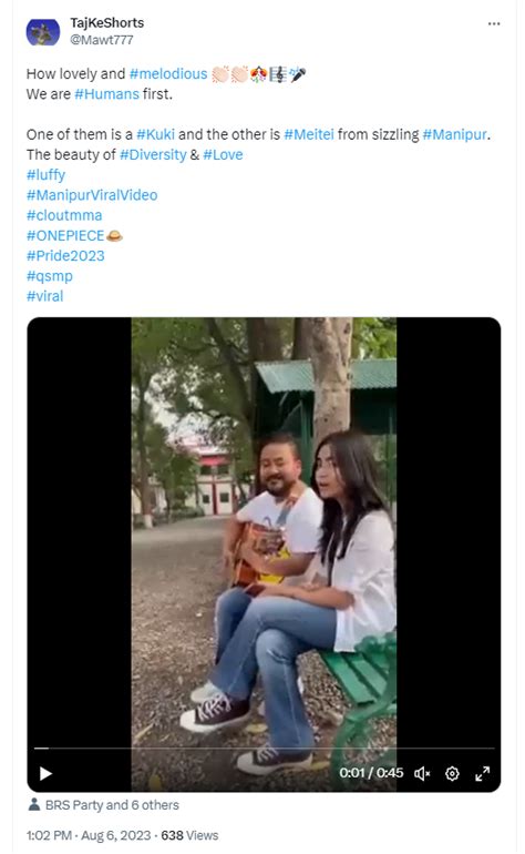 Manipur Conflict: A Kuki-Meitei Duet? No, Video Viral With False Claims