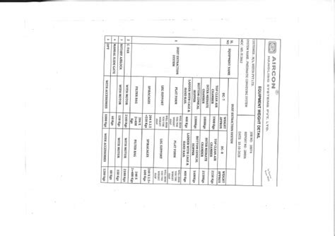 Bag Filter Weights | PDF