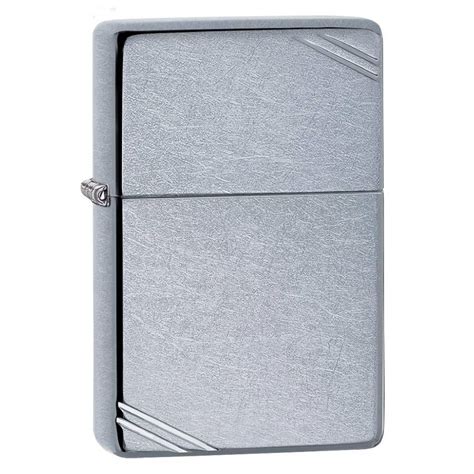 Zippo Classic Street Chrome Vintage Lighter, Buy Zippo Lighters Online ...